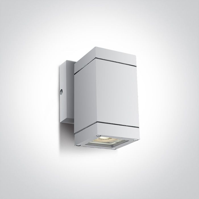 67130F/W Blanco WALL GU10 10w IP54