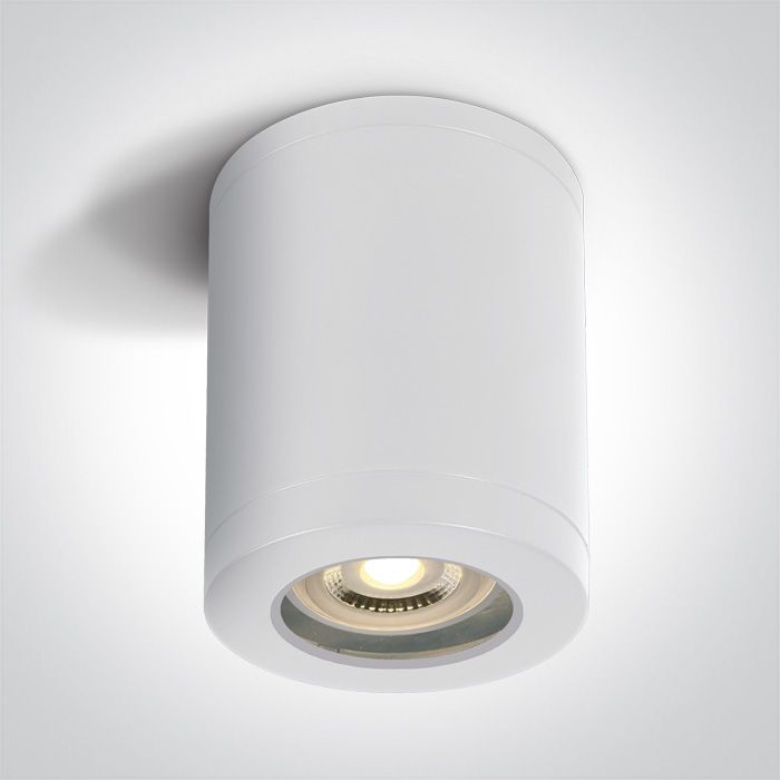 Plafón Cilíndrico GU10 IP65 Exterior ONE LIGHT | Ref. 67142B