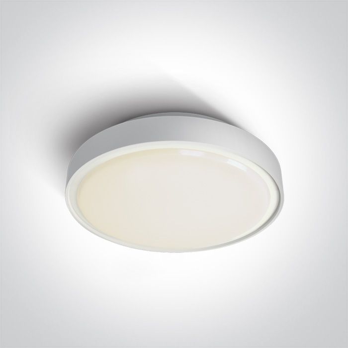 67280BN/W/W Blanco LED PLAFO 30w WW IP65 230v