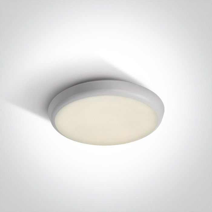 Plafón LED superficie 67366E Blanco 12w 3000K IP54