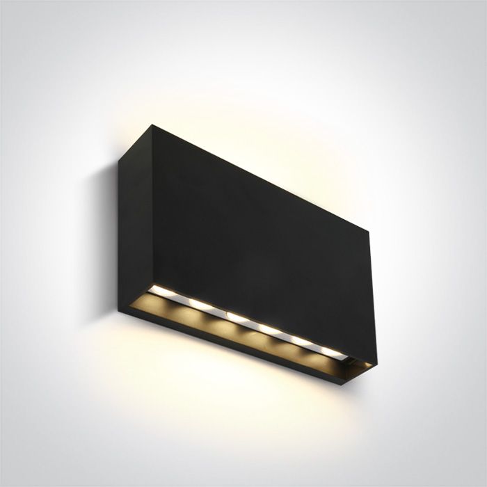 Aplique LED pared 67472 Antracita 2x6w 3000K IP65