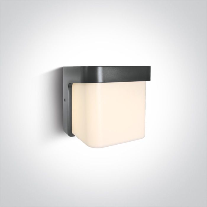 Aplique LED pared  67492 antracita 12w 3000K IP54