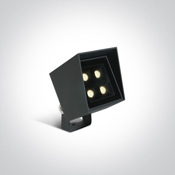 Proyector LED exterior 67514 antracita 6w 3000K IP65