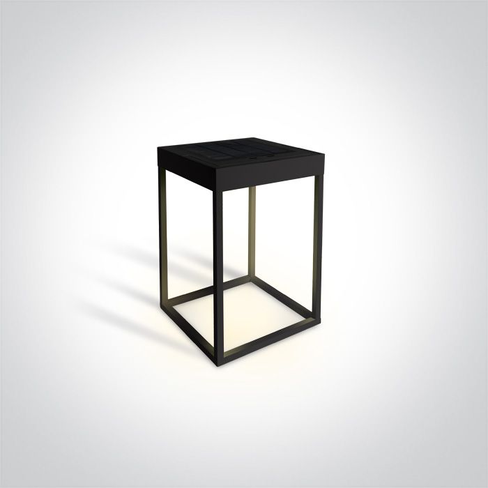 67520/B/W Negro LED 2,2w WW IP65 DIMMABLE SOLAR