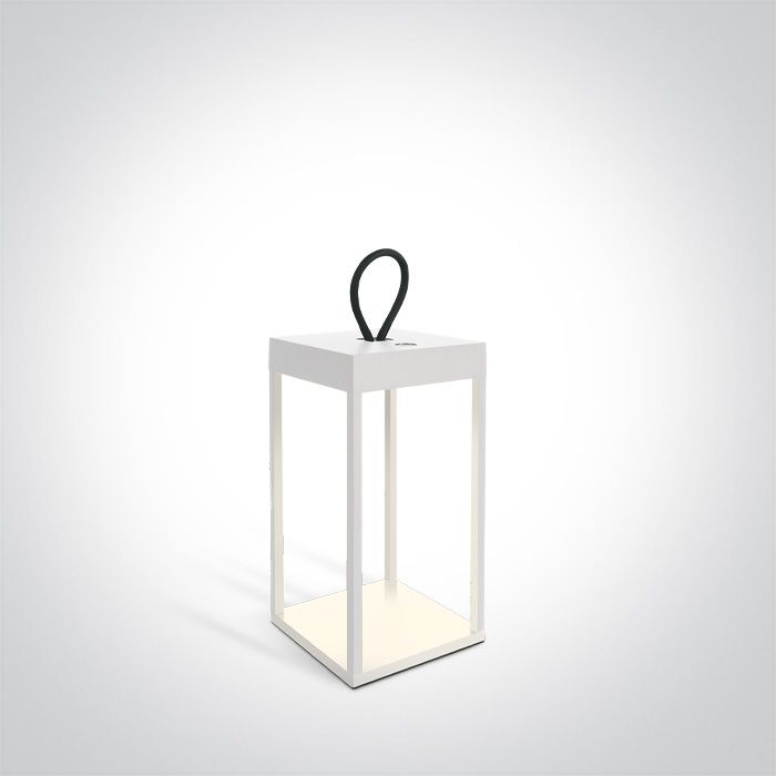 Lámpara de mesa regulable recargable 67530A Blanco LED 2,2W