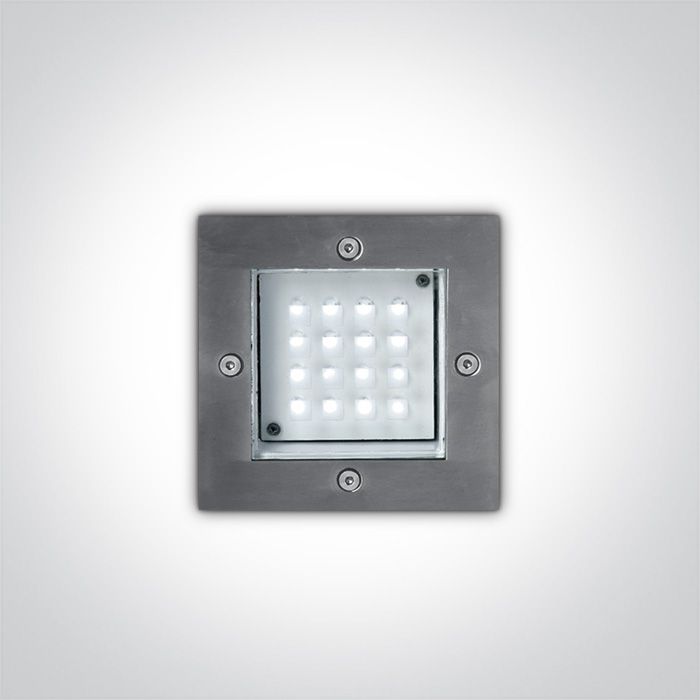 68001 Aplique empotrable LED de 1,6W, IP54