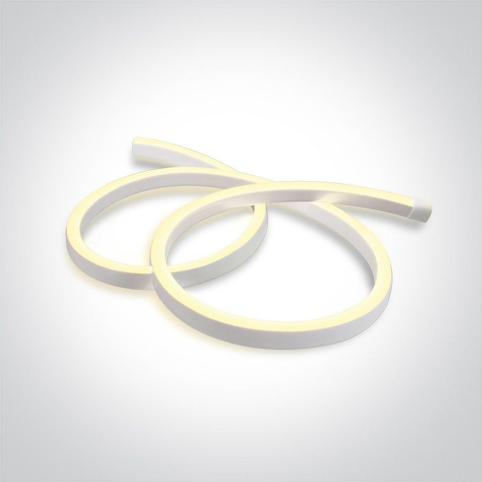 7864 230V Impermeable Cuadrado Neonflex 9W/m, IP65. - 3000K