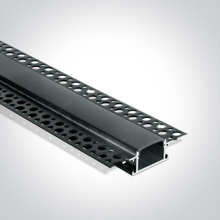 7904TR Perfil de empotrar de aluminio de 2m