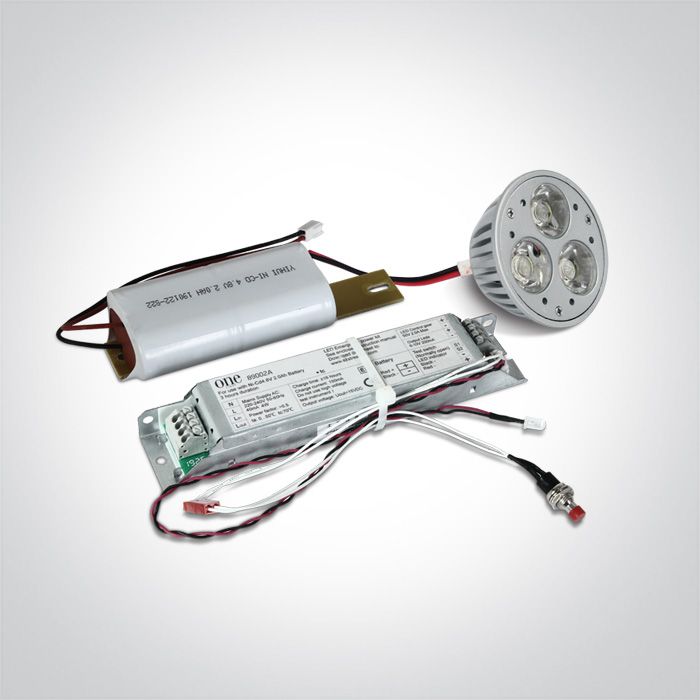 Empotrable LED 89002A de emergencia 3W IP20