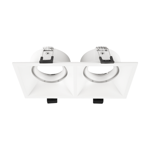 MALTA Acc. SQUARE DOUBLE  HVC ORIENTABLE 45º - PARA GU10