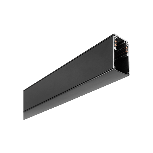 CARRIL 48V  DEEP 1m  NEGRO CON EMBELLECEDOR