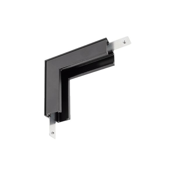 CARRIL 48V SUPERFICIE  Acc. UNION L PARED-TECHO  NEGRO