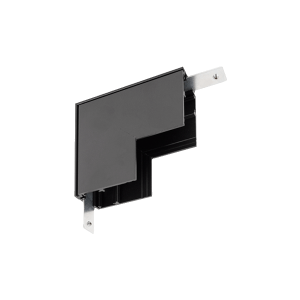 CARRIL 48V DEEP  Acc. UNION L PARED-TECHO  NEGRO