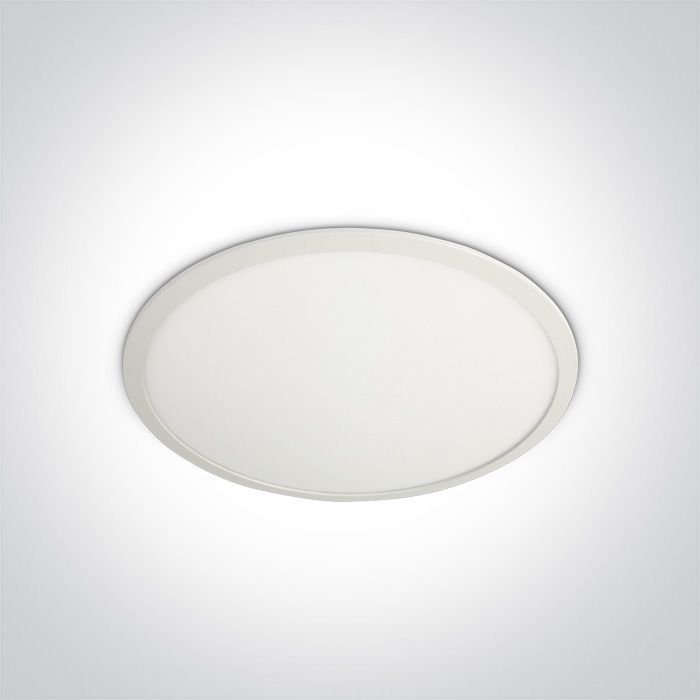 10148P/W/D WHITE LED 48W DL 60cm RECESSED PANEL IP20 DIMMABLE 230V