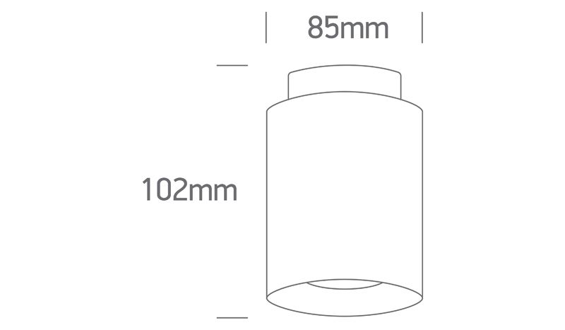 Downlight de Superficie LED con Luz Indirecta ONE Light | Ref. 12112A