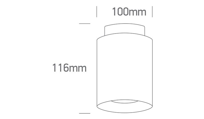 Downlight de Superficie LED con Luz Indirecta ONE Light | Ref. 12120A