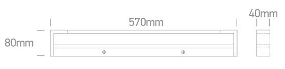 Dimensiones del producto Ref. 38120R/W/W