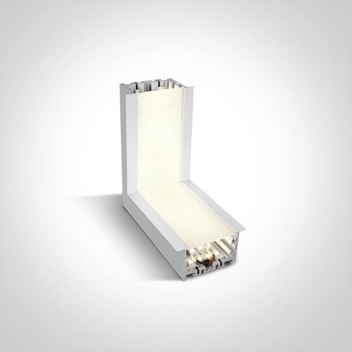 38152RL/W/C WHITE CEILING CORNER FOR 38152R 10W CW 120deg 230V
