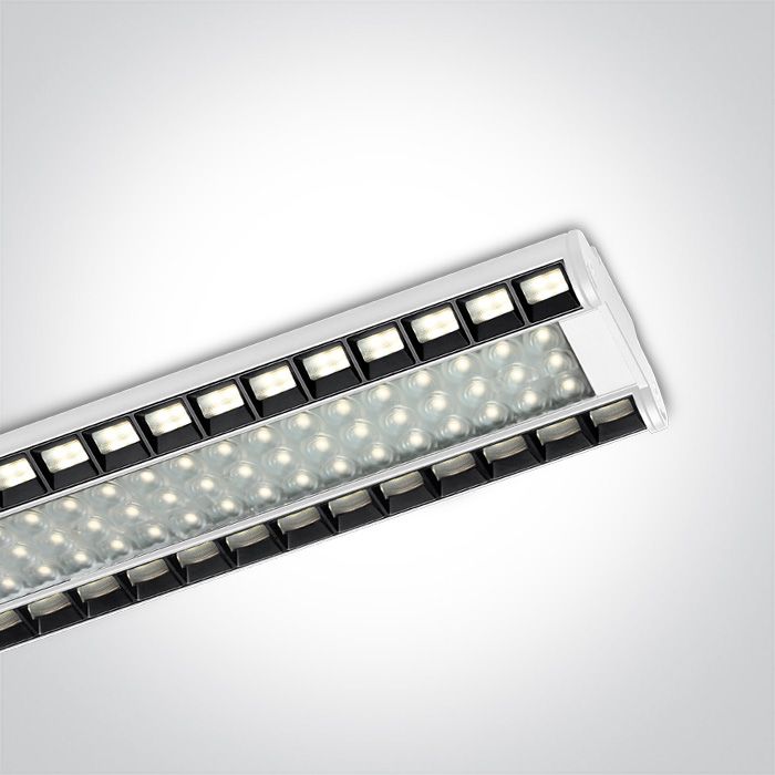 38280/W/C WHITE LED 80W CW IP20 230V ADJUSTABLE