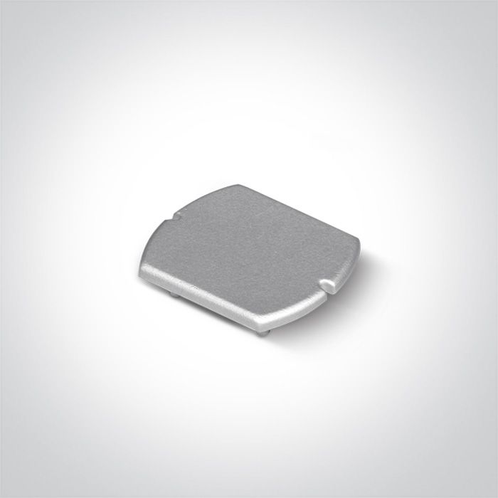 41022/W WHITE END COVER