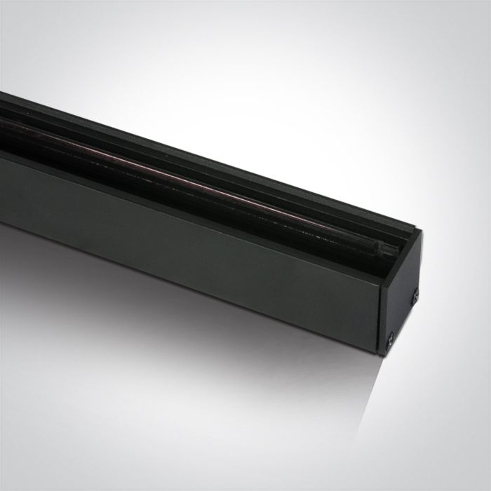 Perfil Magnético Superficie MINI Negro 2m ONE Light