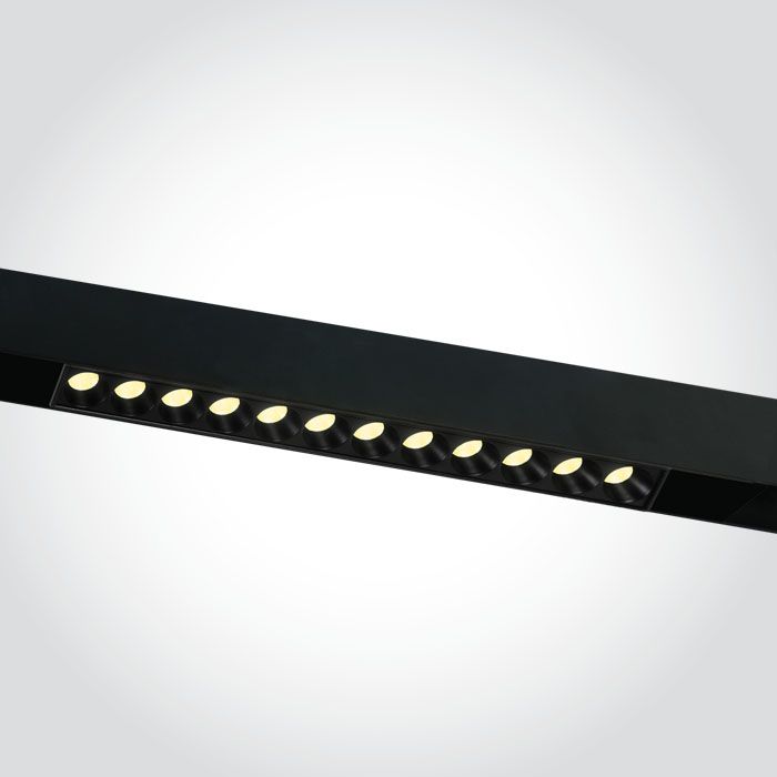 Proyector lineal magnético LED negro