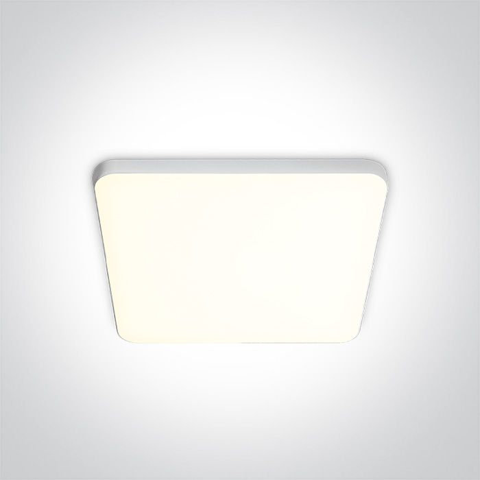 50114CE/C WHITE SQUARE LED 14W CW IP20 230V