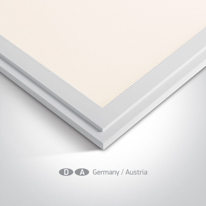 50148AU/W/W WHITE LED 48w WW 62x62 UGR19 PANEL IP20 1200mA