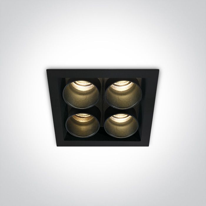 50406C/B/W BLACK LED 10W WW IP20 230V DARK LIGHT