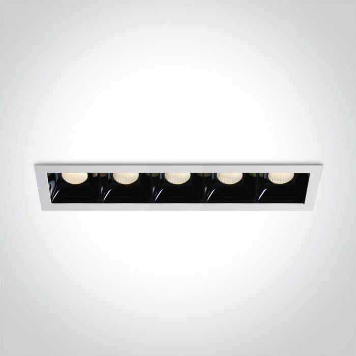 50507B/W/W WHITE LED 5x6,5W WW 36deg IP20 350mA DIMMABLE