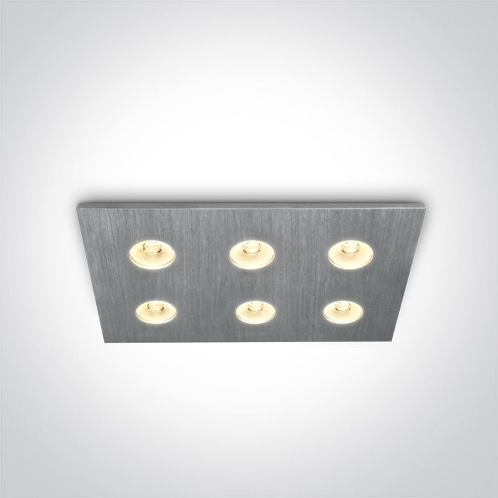 50601L/W/35 ALUMINIUM LED WW 6w 35d 350mA