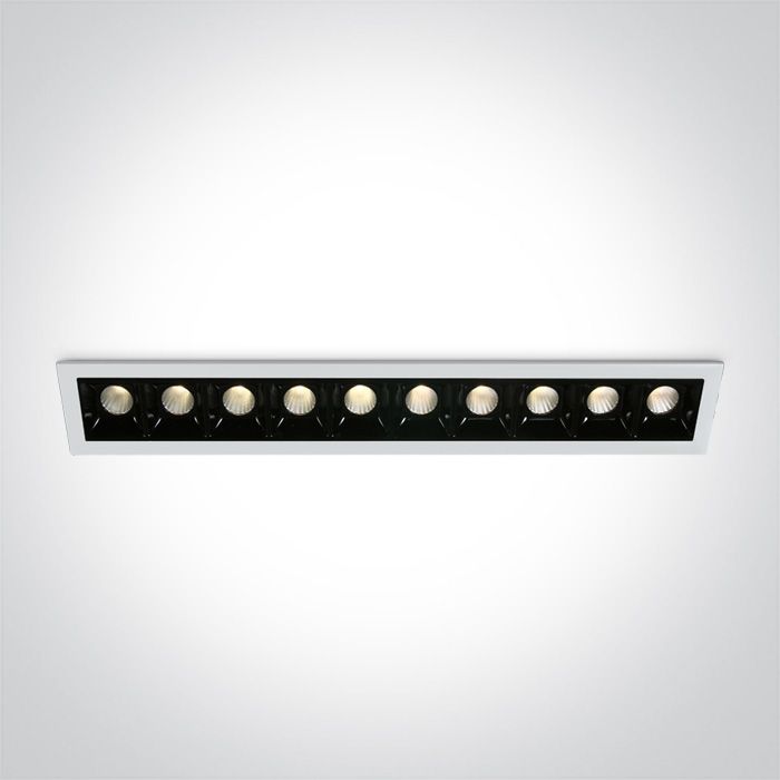50902B/W/W WHITE LED 10x2W WW 30deg IP20 700mA DIMMABLE