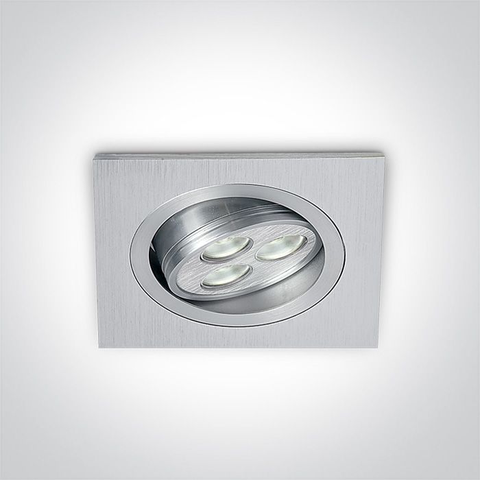 51103L/D/15 ALUMINIUM LED DL 3w 15d 350mA