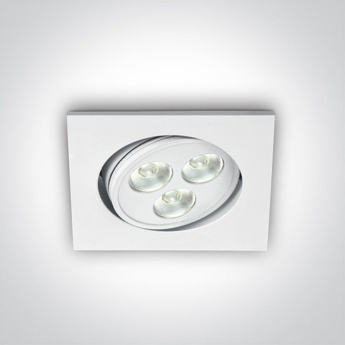 51103LW/D/35 WHITE LED DL 3w 35d 350mA