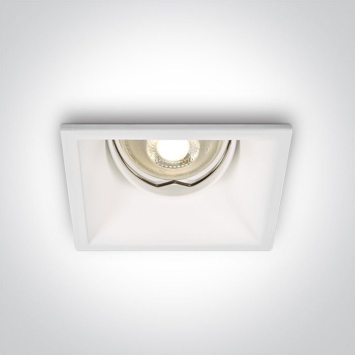 51105TG/W WHITE GU10 10w