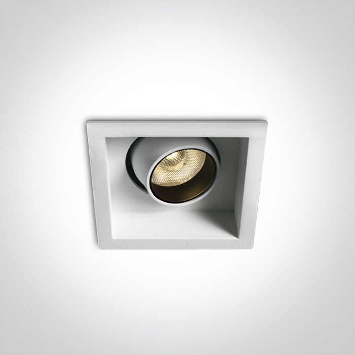 51106M/W/W WHITE COB LED 6W WW 350mA 24deg IP20 ADJUSTABLE