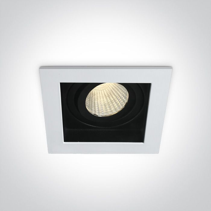51112E/W/W WHITE LED 12W WW IP44 700mA 40deg ADJUSTABLE SEMI DARK LIGHT