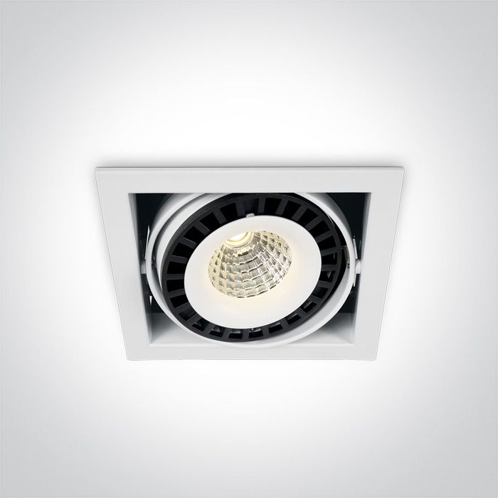 51125A/W/W WHITE COB LED 25w WW 100-240V