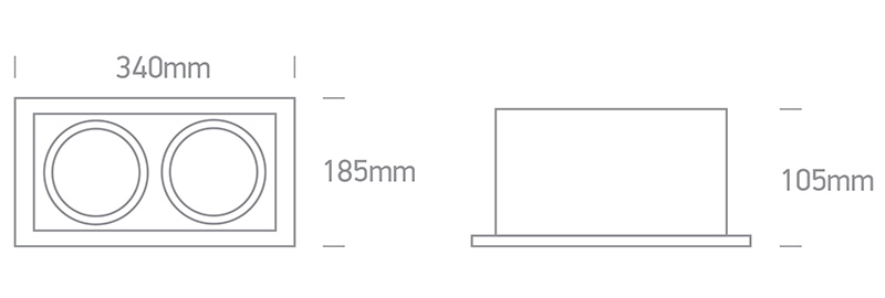 Dimensiones del producto Ref. 51230