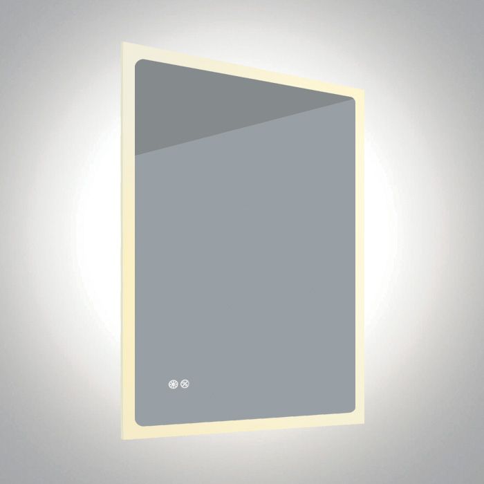 60208A SQUARE MIRROR 20W CCTV IP44 230V DIMMABLE