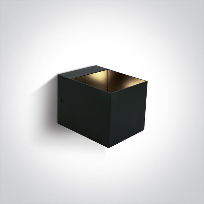 6030/B BLACK G9 10W WALL LIGHT