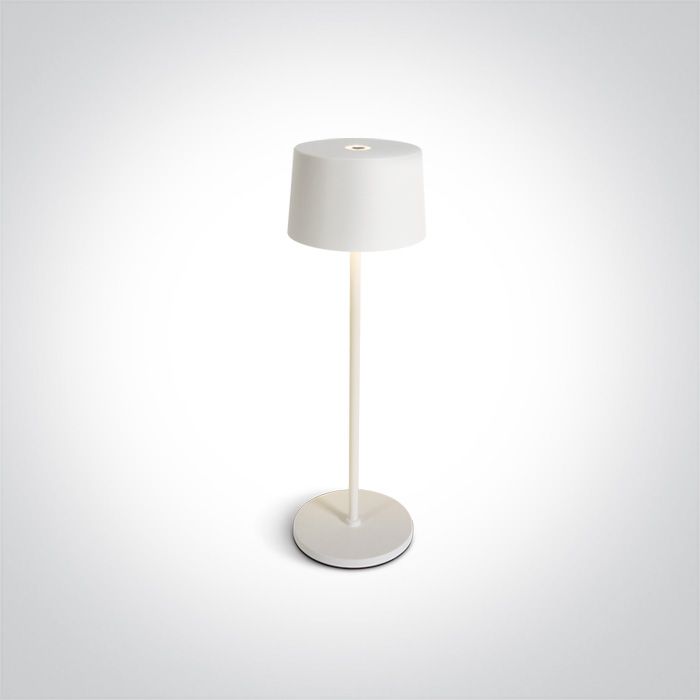 Lámpara de Mesa Portátil Recargable LED IP65 - Ref. 61082A/W