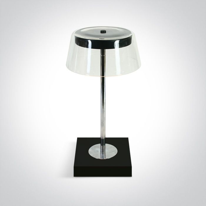 61090/B BLACK 2,5W TABLE LAMP RECHARGEABLE USB IP65 DIMMABLE