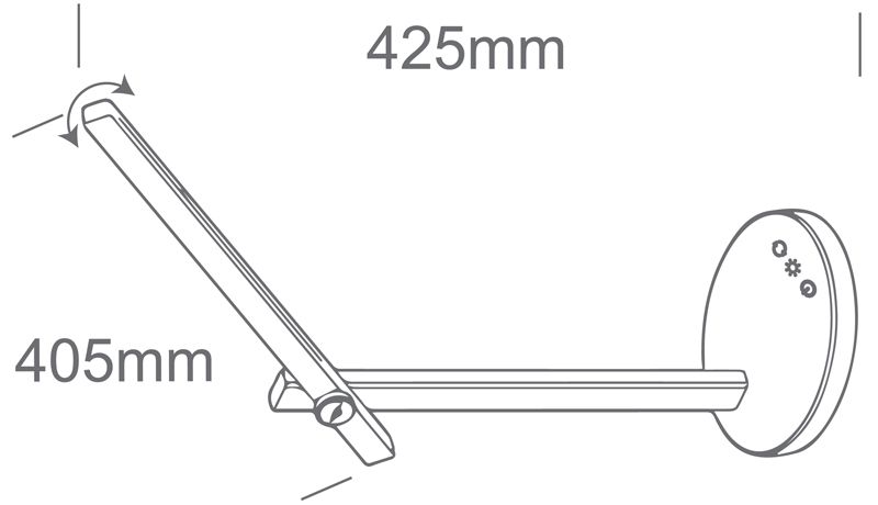Dimensiones del producto Ref. 61108