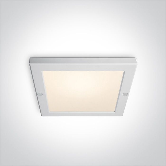 62018AF/W/W WHITE PLAFO LED 18W WW IP40 230V