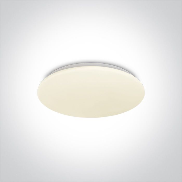 62026B/W WHITE PLAFO 24W WW IP20 230V