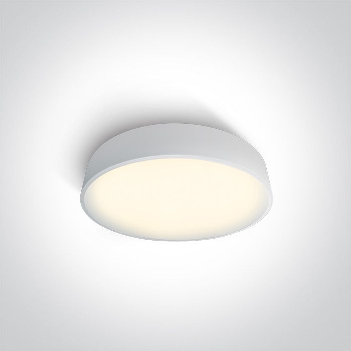 62118D/W/W WHITE PLAFO LED 20W WW IP20 230V