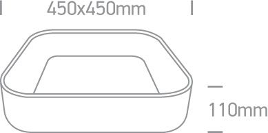Dimensiones del producto Ref. 62132NA