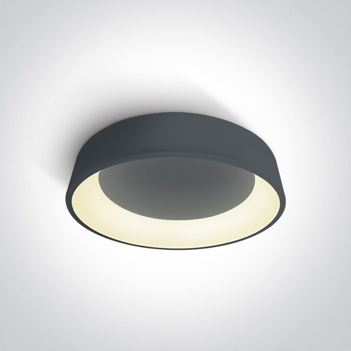 62142N/AN/W ANTHRACITE PLAFO LED 42W WW IP20 230V
