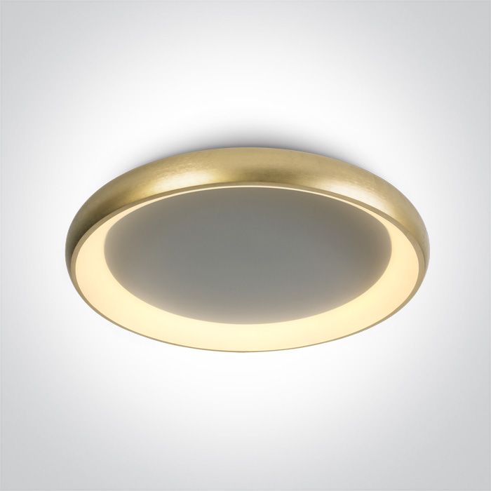 62144N/BGL/W BRUSHED GOLD PLAFO LED 50W WW IP20 230V